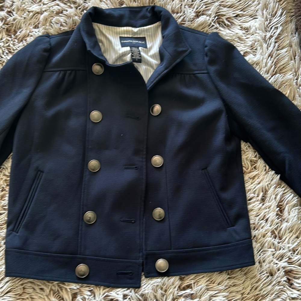 Banana Republic cropped blazer